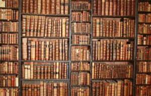 Books from the Browne Library in Master's Lodgings, Univ